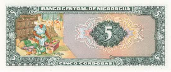 5 Córdobas 1972 p122